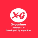 x-gonime android application logo